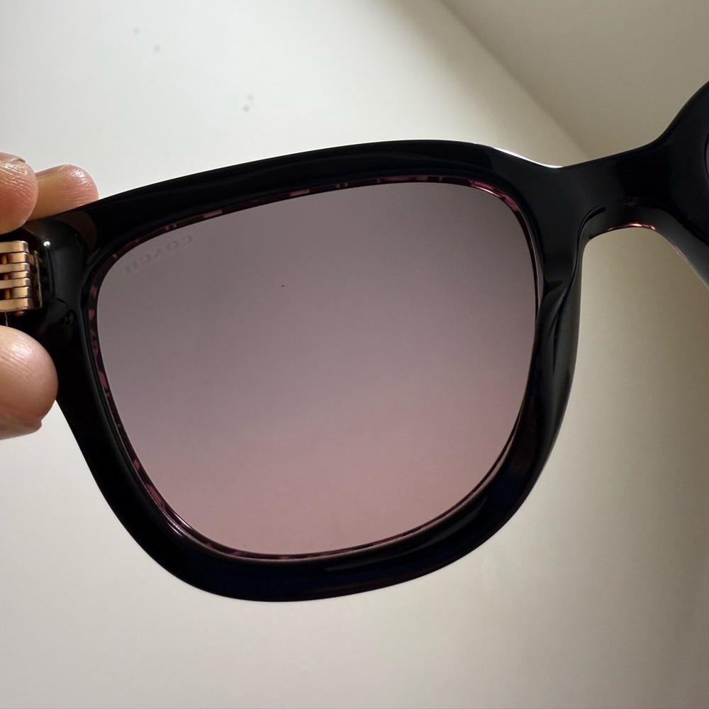 Coach Black and Pink Sunglasses - Picture 7 of 8